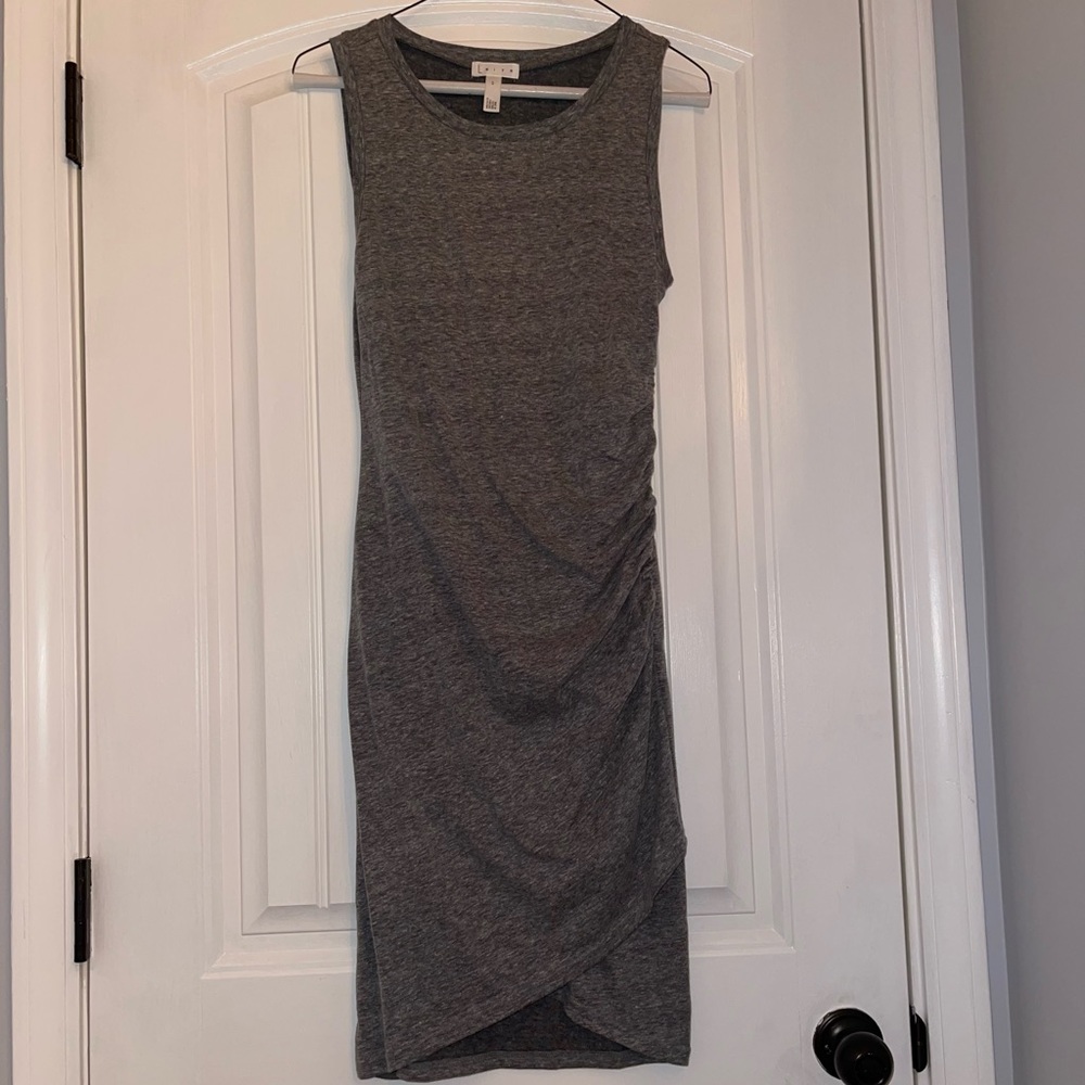 Casual Heathery Gray shirt dress size S